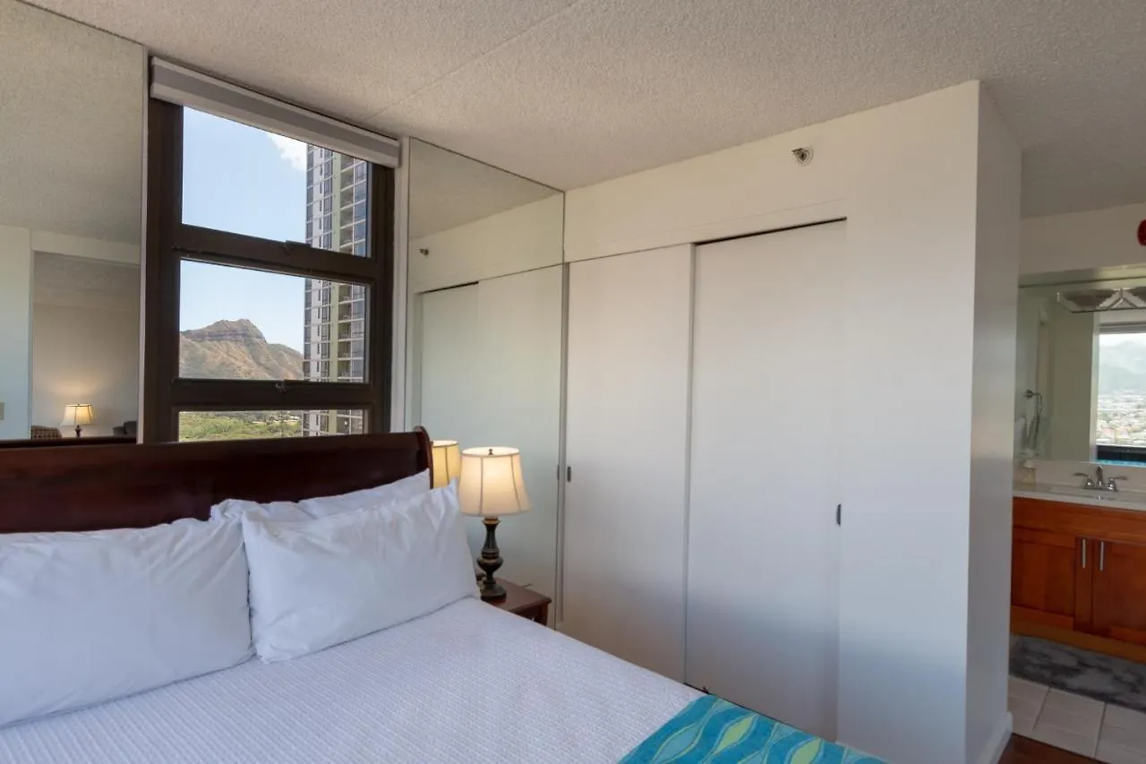 21St Floor Condo With View Of Ko'Olau Mountains And The Ala Wai Canal Condo Honolulu